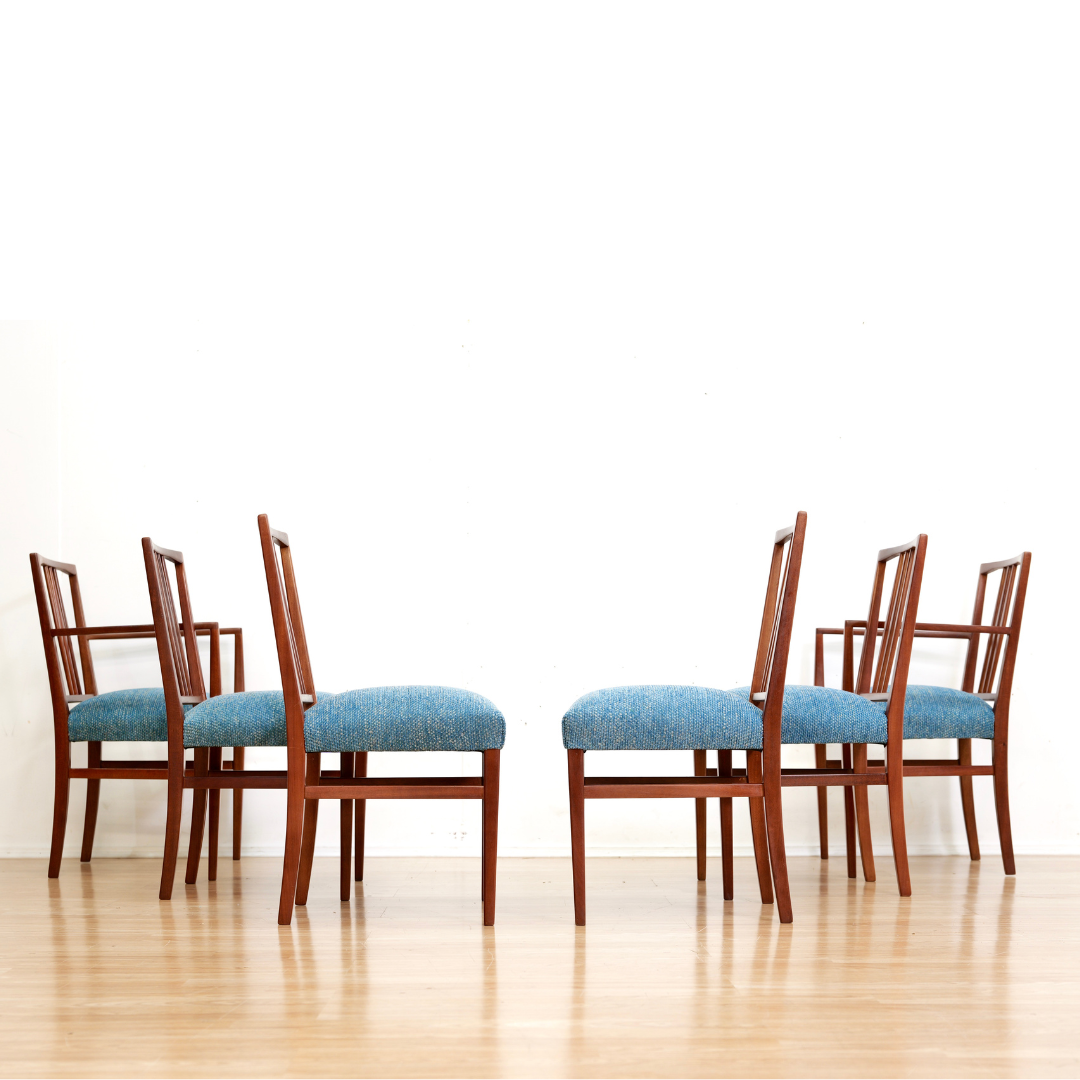 Set of Six Mid Century Dining Chairs by Gordon Russell