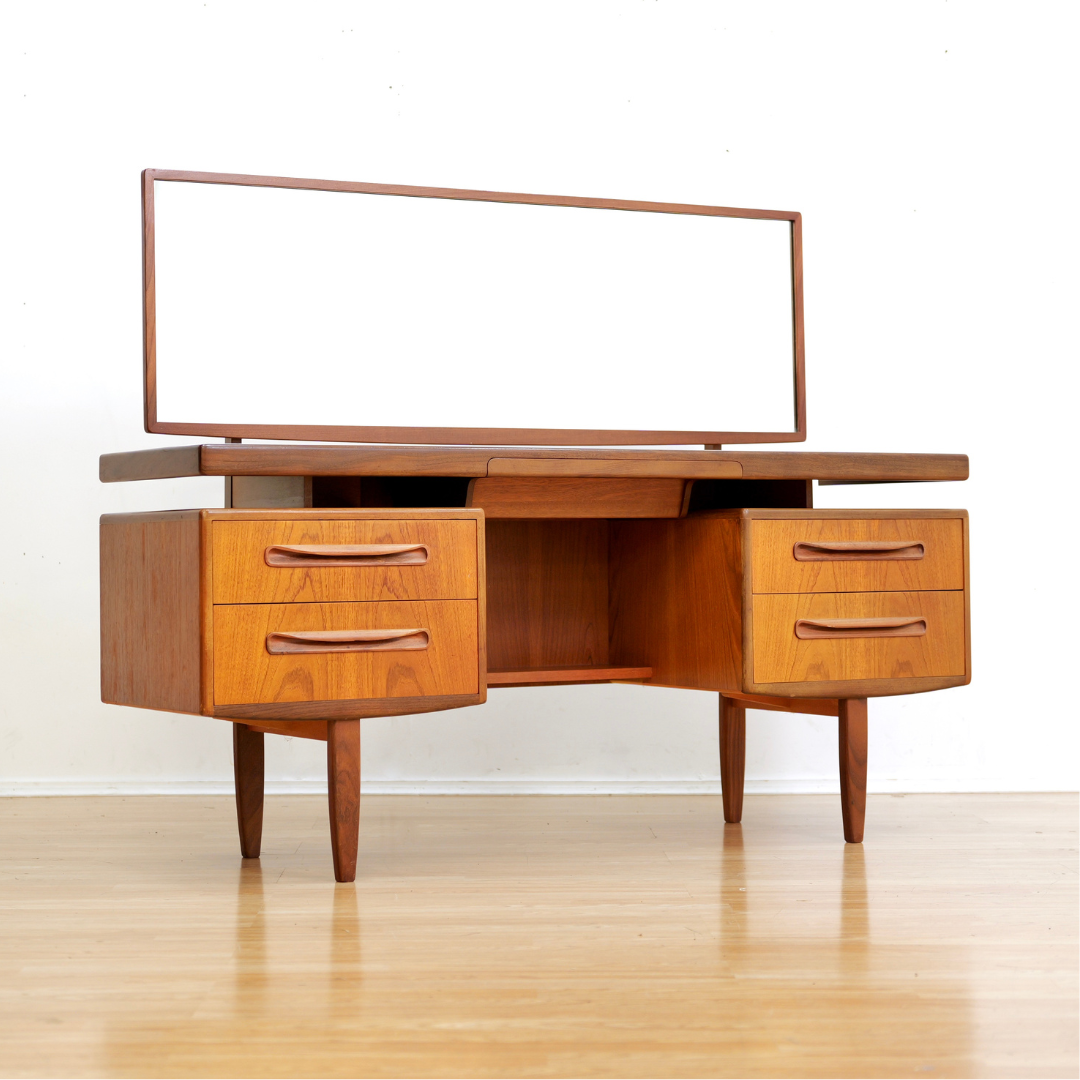 Mid Century Teak Vanity Table by VB Wilkins for G Plan