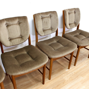 SET OF TEN MID CENTURY DINING CHAIRS BY MCINTOSH FURNITURE