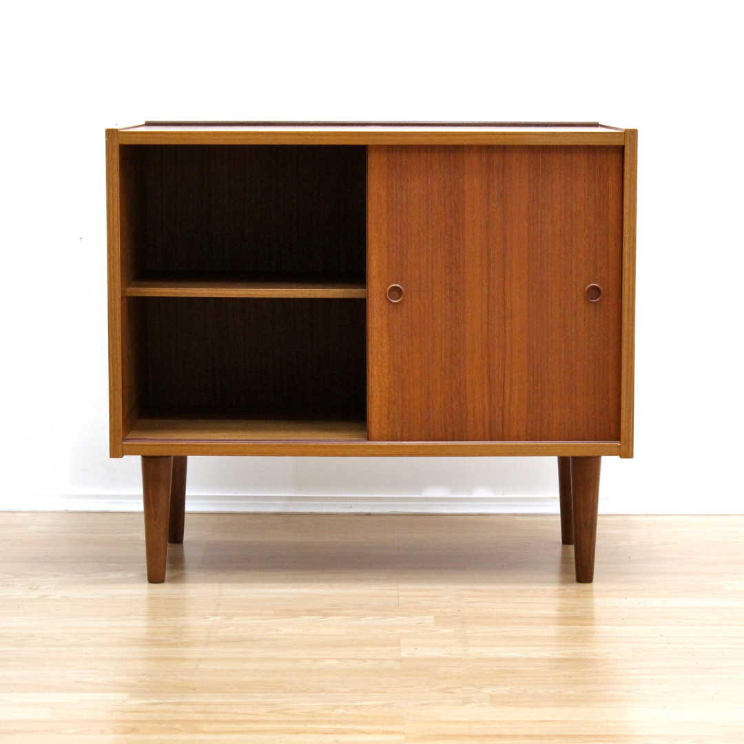 MID CENTURY DANISH TEAK CABINET