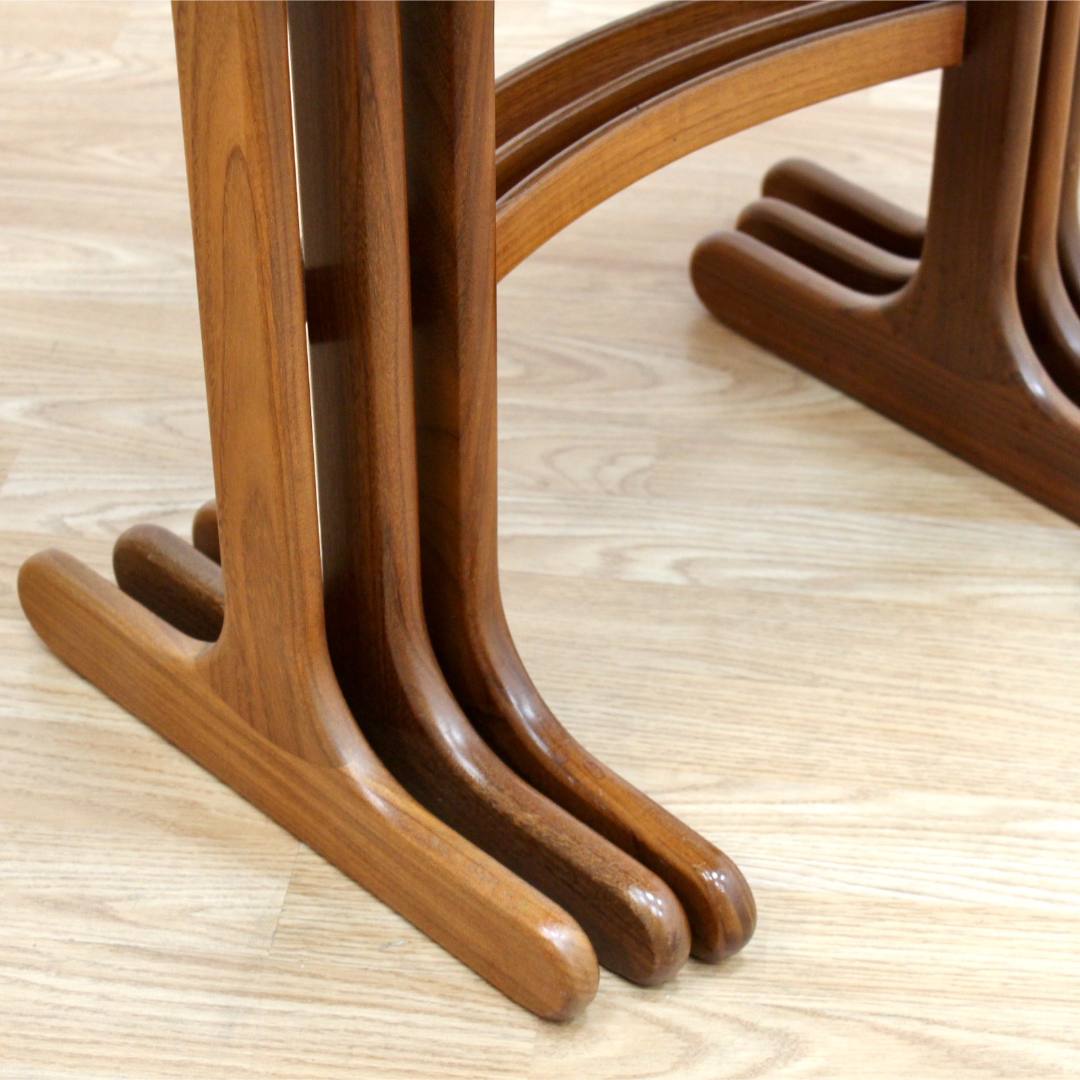 MID CENTURY NESTING TABLES BY G PLAN