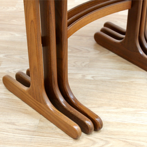 MID CENTURY NESTING TABLES BY G PLAN