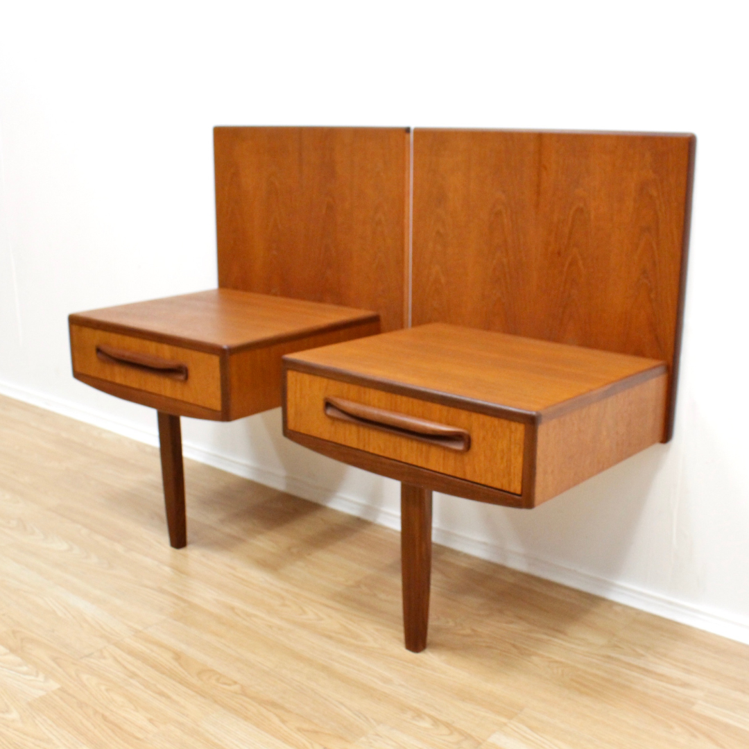 Mid Century Nightstands by VB Wilkins for G Plan