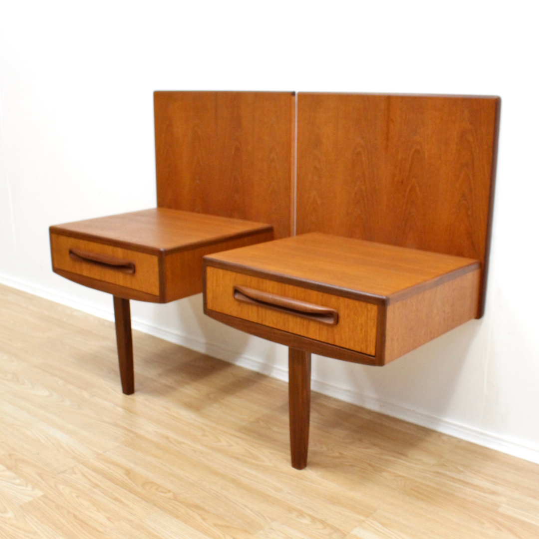 MID CENTURY NIGHTSTANDS BY VB WILKINS FOR G PLAN