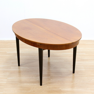 MID CENTURY OVAL DINING TABLE BY GREAVES & THOMAS