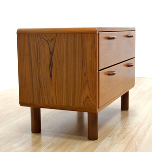 MID CENTURY DANISH TEAK DRESSER NIGHTSTAND