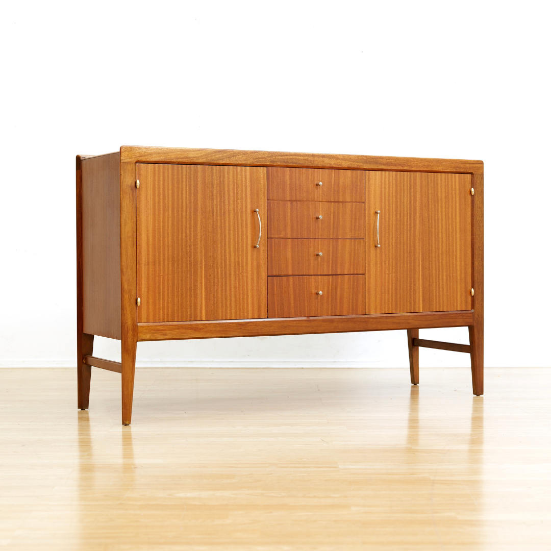 Mid Century Compact Buffet Credenza