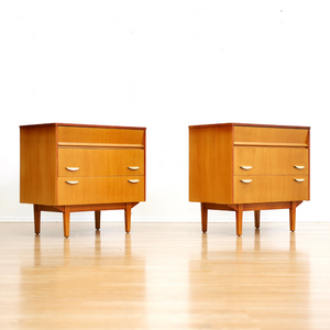 PAIR OF MID CENTURY NIGHTSTANDS BY SYMBOL FURNITURE