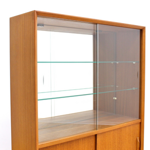 MID CENTURY CHINA DISPLAY CABINET BY HERBERT E. GIBBS