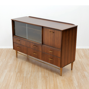 MID CENTURY BUFFET CREDENZA BY LEBUS FURNITURE