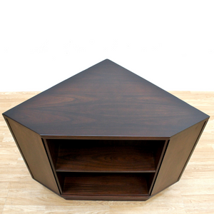 DANISH MODERN REVOLVING CORNER BAR IN ROSEWOOD BY VILDBJERG MOBELFABRIK