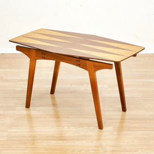 MID CENTURY INLAY MODERNIST COFFEE TABLE