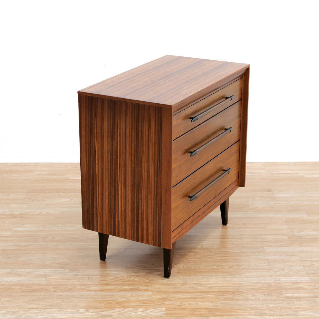 SMALL MID CENTURY DRESSER NIGHTSTAND BY LEBUS FURNITURE