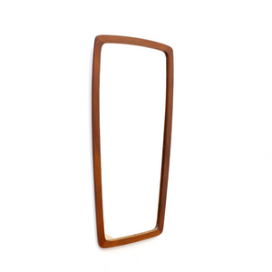 MID CENTURY TEAK MIRROR MADE IN DENMARK