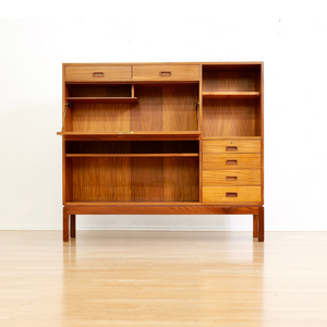 Reserved VINTAGE 1970S MILITARY BOOKCASE BY MANN EGERTON