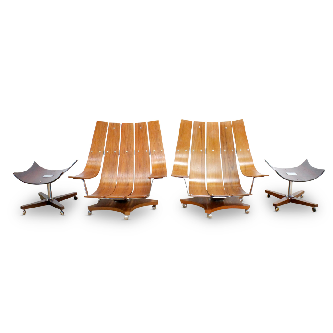 Pair of Mid Century Housemaster Lounge Chairs by G Plan