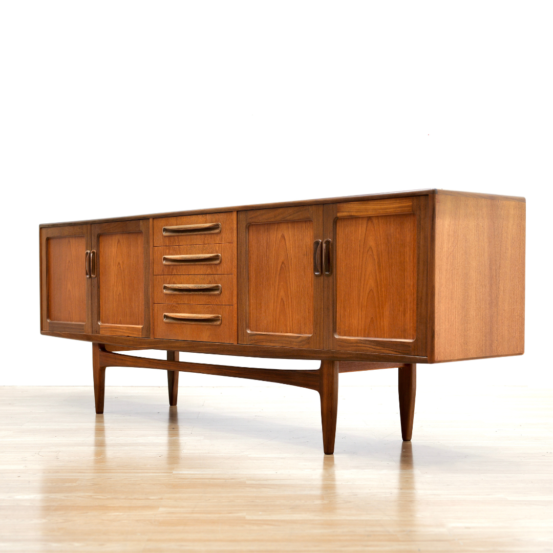 MID CENTURY FRESCO CREDENZA BY VB WILKINS FOR G PLAN