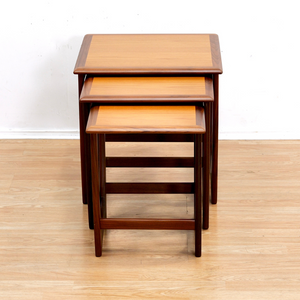 MID CENTURY ASTRO NESTING TABLES BY VB WILKINS FOR G PLAN