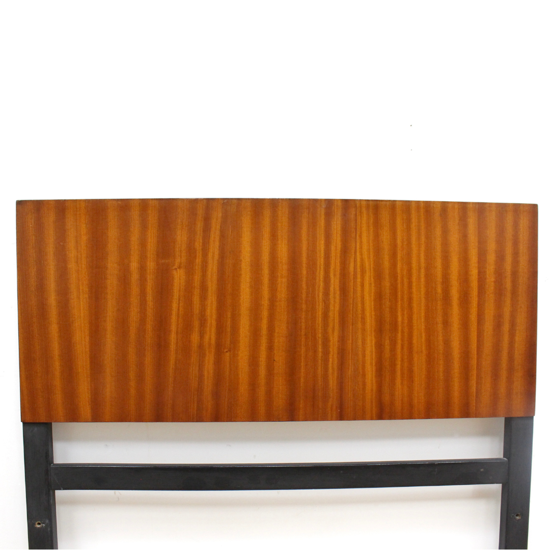 MID CENTURY TWIN HEADBOARD IN MAHOGANY