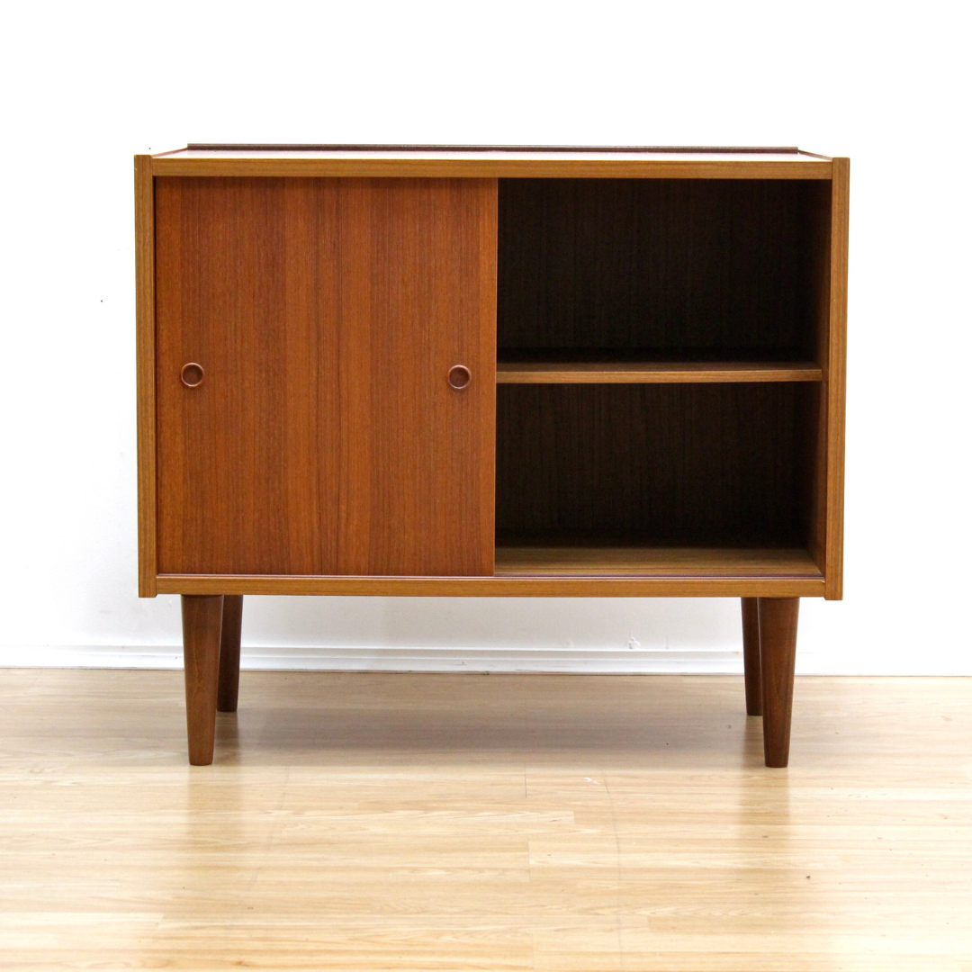 MID CENTURY DANISH TEAK CABINET