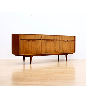 MID CENTURY ROSEWOOD CREDENZA BY MCINTOSH