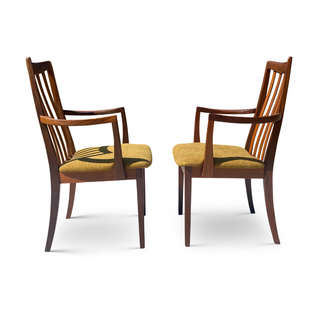 PAIR OF MID CENTURY OCCASIONAL CHAIRS BY G PLAN