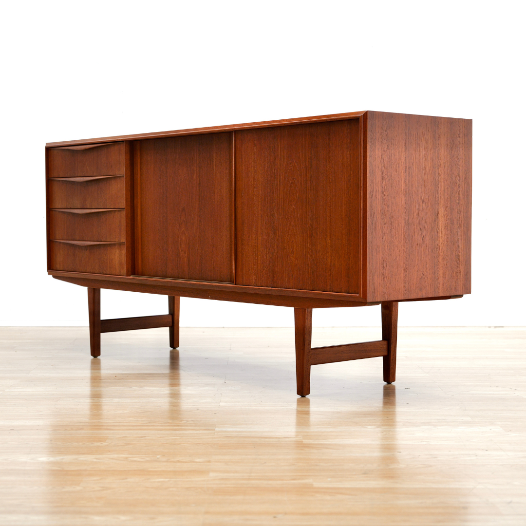 MID CENTURY CREDENZA BY E.W BACH FOR SEJLING SKABE