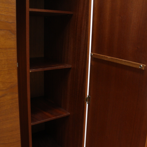 MID CENTURY TEAK ARMOIRE BY AUSTINSUITE