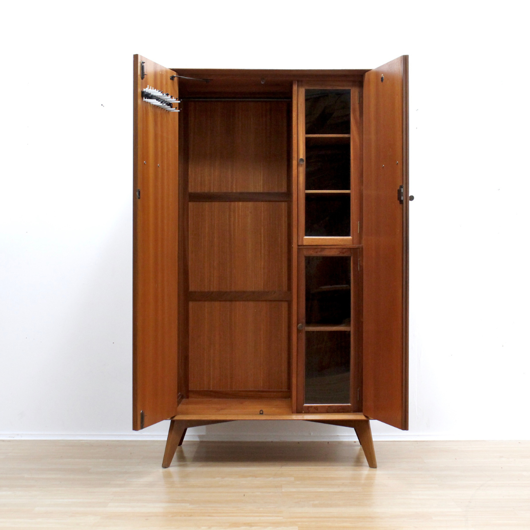 1950S ARMOIRE BY CROWN FURNITURE