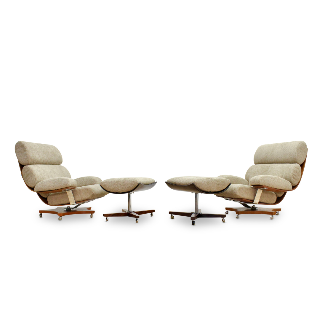 Pair of Mid Century Housemaster Lounge Chairs by G Plan