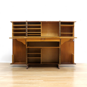 MID CENTURY MAGIC BOX HOME OFFICE DESK BY MUMENTHALER & MEIER