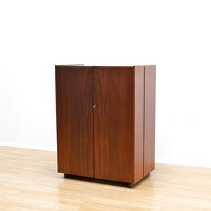 MID CENTURY MAGIC BOX HOME OFFICE DESK BY MUMENTHALER & MEIER FOR NEWCRAFT LTD IN ROSEWOOD