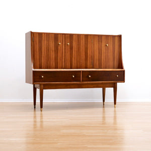 MID CENTURY BUFFET CREDENZA BY UNIFLEX FURNITURE