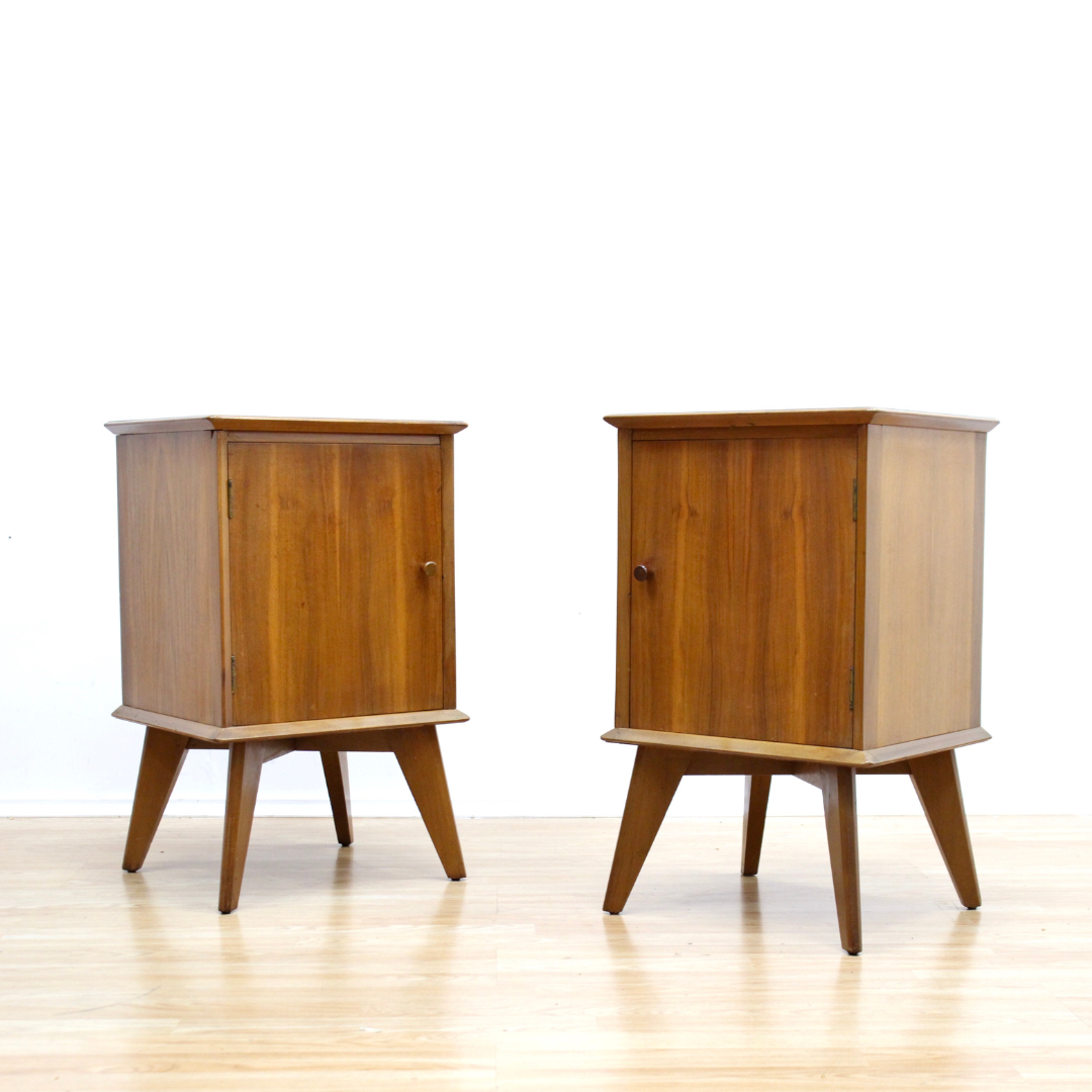 1950S NIGHTSTANDS BY CROWN FURNITURE