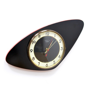 Reserved MID CENTURY FRENCH WALL CLOCK BY VEDETTE