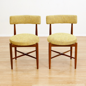 SET OF SIX MID CENTURY DINING CHAIRS BY VB WILKINS FOR G PLAN
