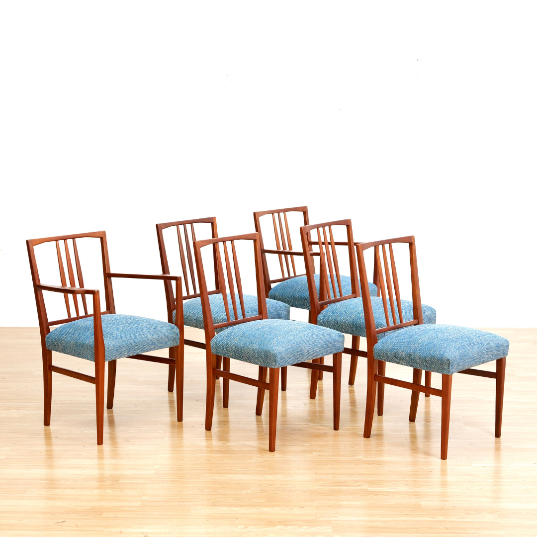 Set of Six Mid Century Dining Chairs by Gordon Russell