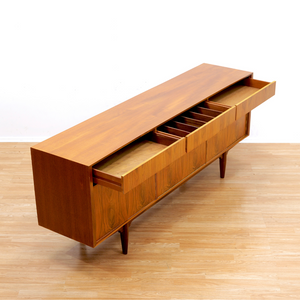 MID CENTURY ROSEWOOD CREDENZA BY MCINTOSH