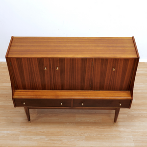 MID CENTURY BUFFET CREDENZA BY UNIFLEX FURNITURE