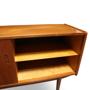 VINTAGE SWEDISH TEAK 'TRIO' CREDENZA BY NILS JONSSON FOR HUGO TROEDS