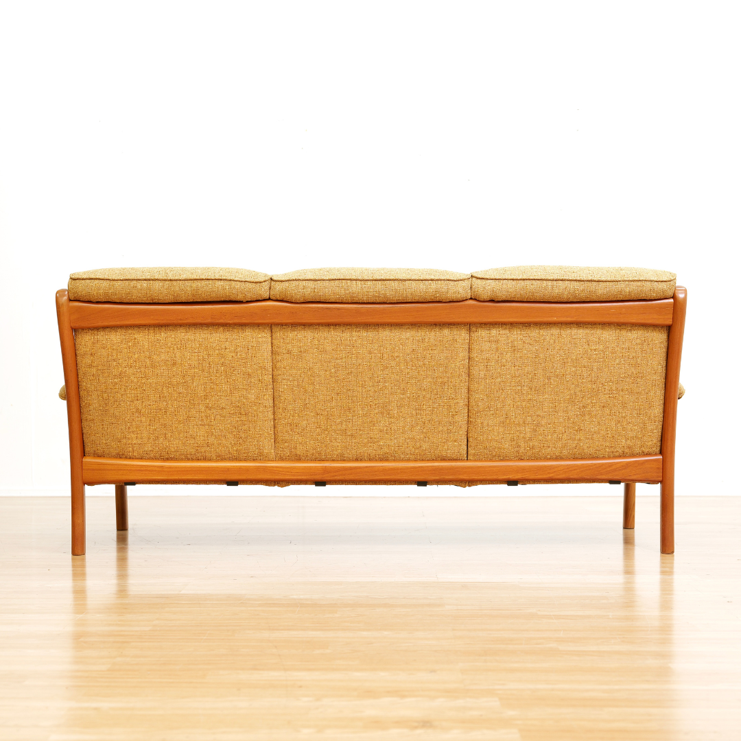 1960s Teak Three Seater Sofa by Dyrlund of Denmark