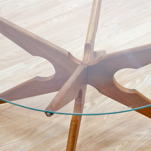 VINTAGE TEAK COFFEE TABLE BY VLADAMIR KAGAN FOR SIKA MOBLER