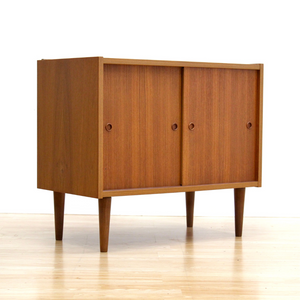 MID CENTURY DANISH TEAK CABINET