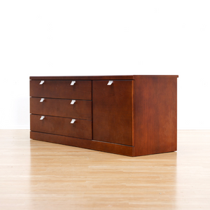 LOW MID CENTURY CONSOLE CREDENZA BY WHITE & NEWTON