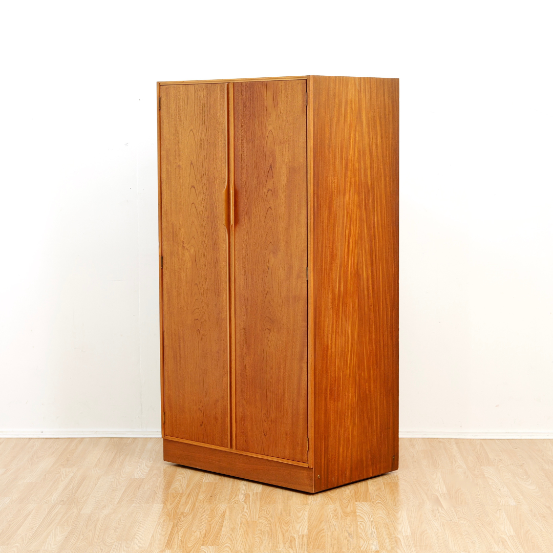 Mid Century Teak 1960s Armoire by Austinsuite