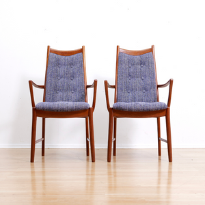 SET OF SIX MID CENTURY DINING CHAIRS BY MCINTOSH FURNITURE