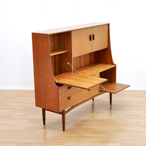 MID CENTURY DANISH RANGE TEAK CREDENZA BUFFET BY G PLAN
