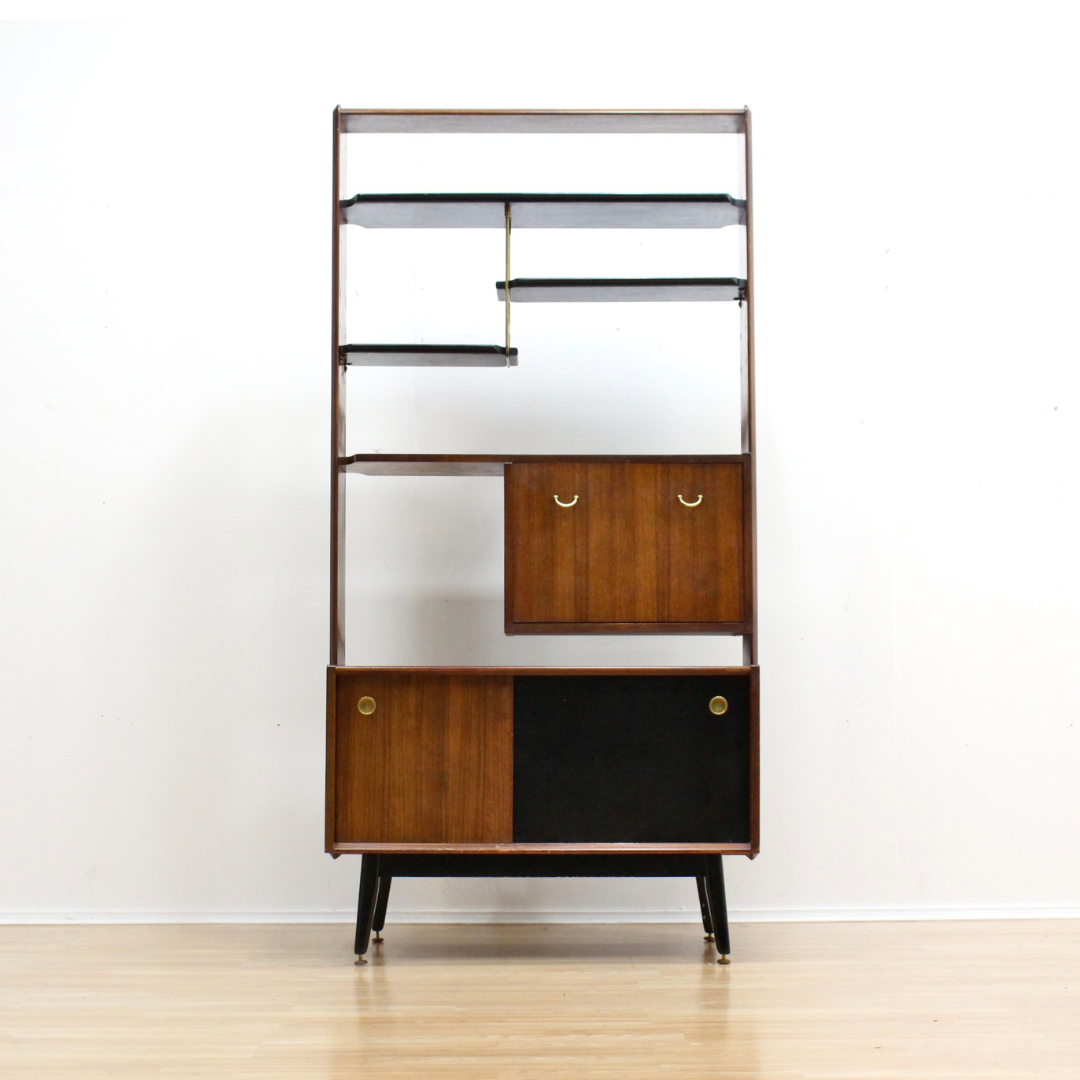 MID CENTURY LIBRENZA ROOM DIVIDER BOOKCASE BY E GOMME G PLAN