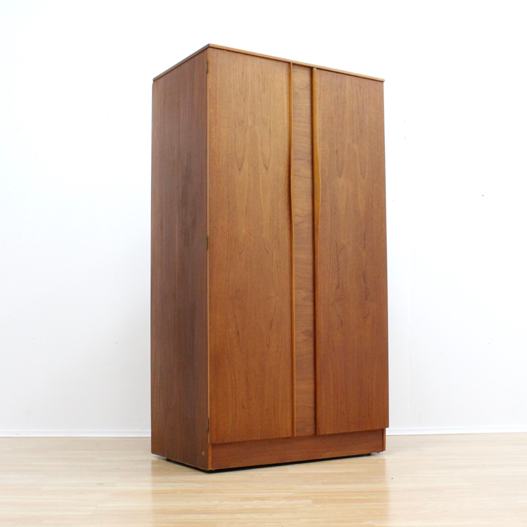 MID CENTURY TEAK ARMOIRE BY AUSTINSUITE