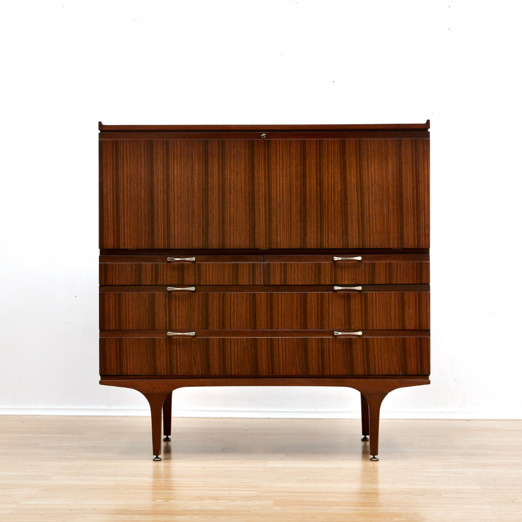 MID CENTURY SECRETARY DESK BY MEREDEW FURNITURE